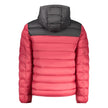 Norway 1963 Rote Polyamid-Herrenjacke