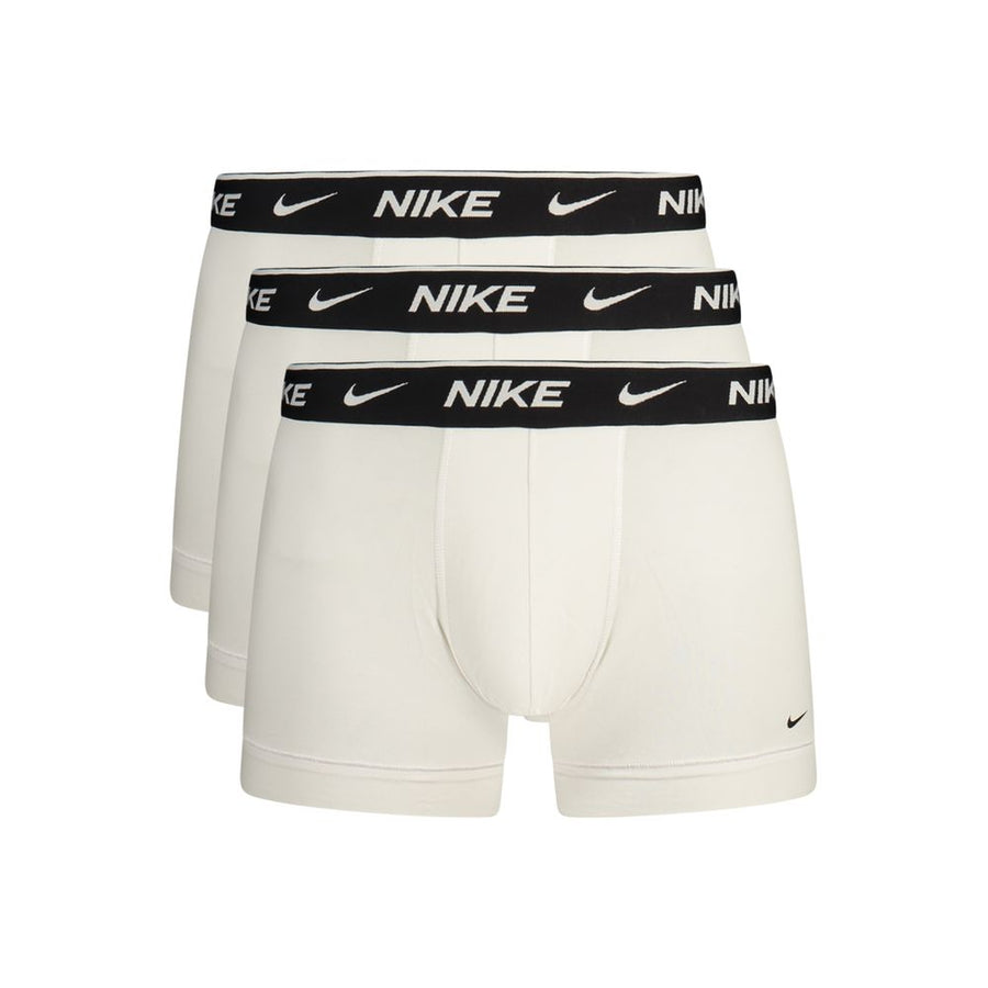 Nike Weiße Herren-Boxershorts aus Baumwolle