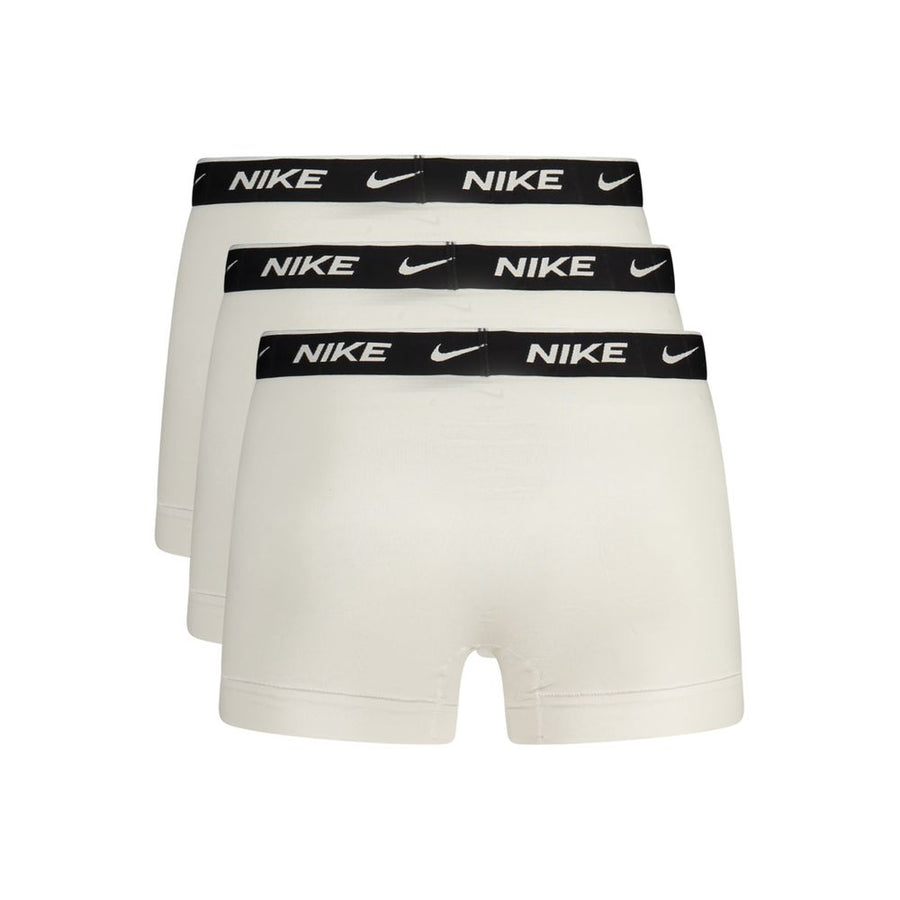 Nike Weiße Herren-Boxershorts aus Baumwolle