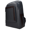 Piquadro Grauer Lederrucksack